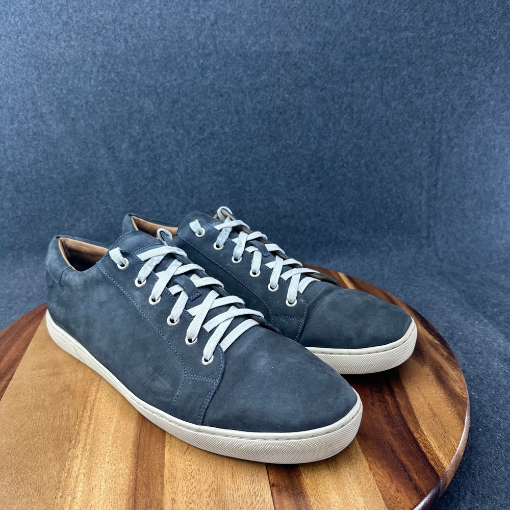 Peter Millar Crown Casual Low Top Sneakers Gray MF19F05BT Men's 15 - Picture 3 of 13